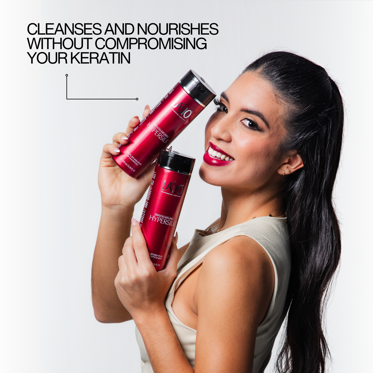Replenishing Shampoo and Conditioner | Keratin-Safe and Hydrating for Shine and Frizz Control