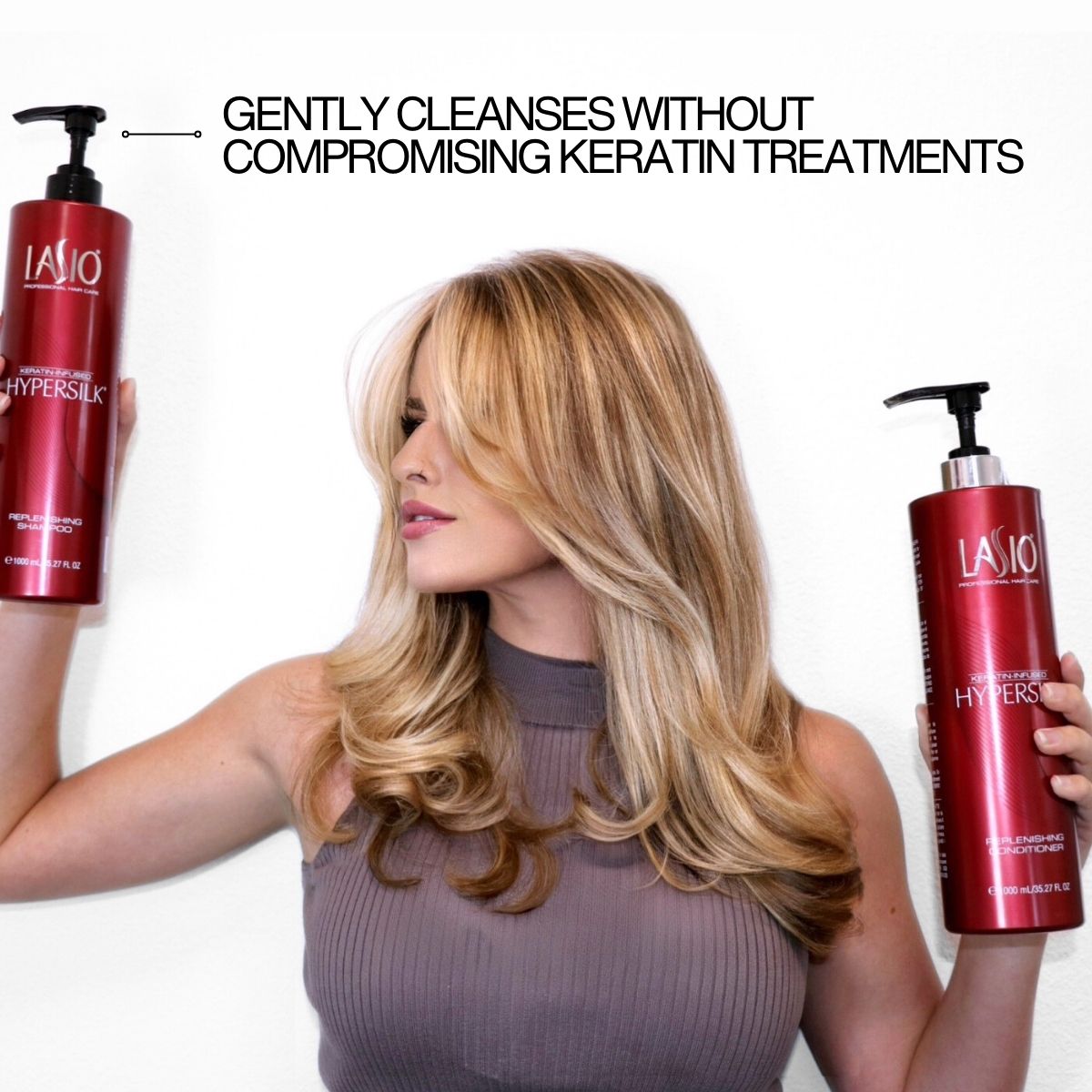 Replenishing Shampoo - 35oz | Keratin-Safe, Hydrating & Shine-Boosting