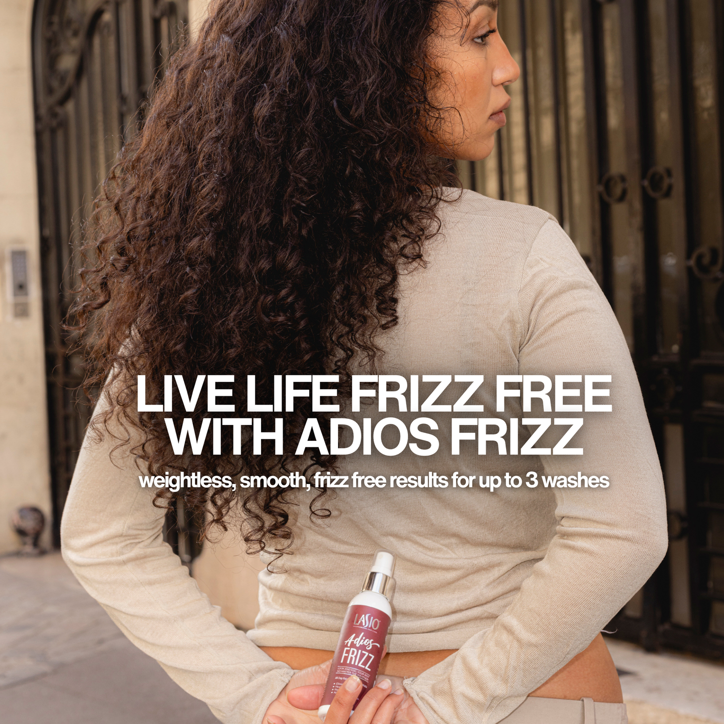 Adios Frizz | Heat Protectant Styling Spray