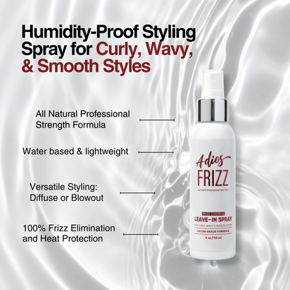 Adios Frizz | Heat Protectant Styling Spray