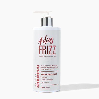 Adios Frizz Anti-Frizz Shampoo for Humidity Control | Keratin-safe | Color-safe