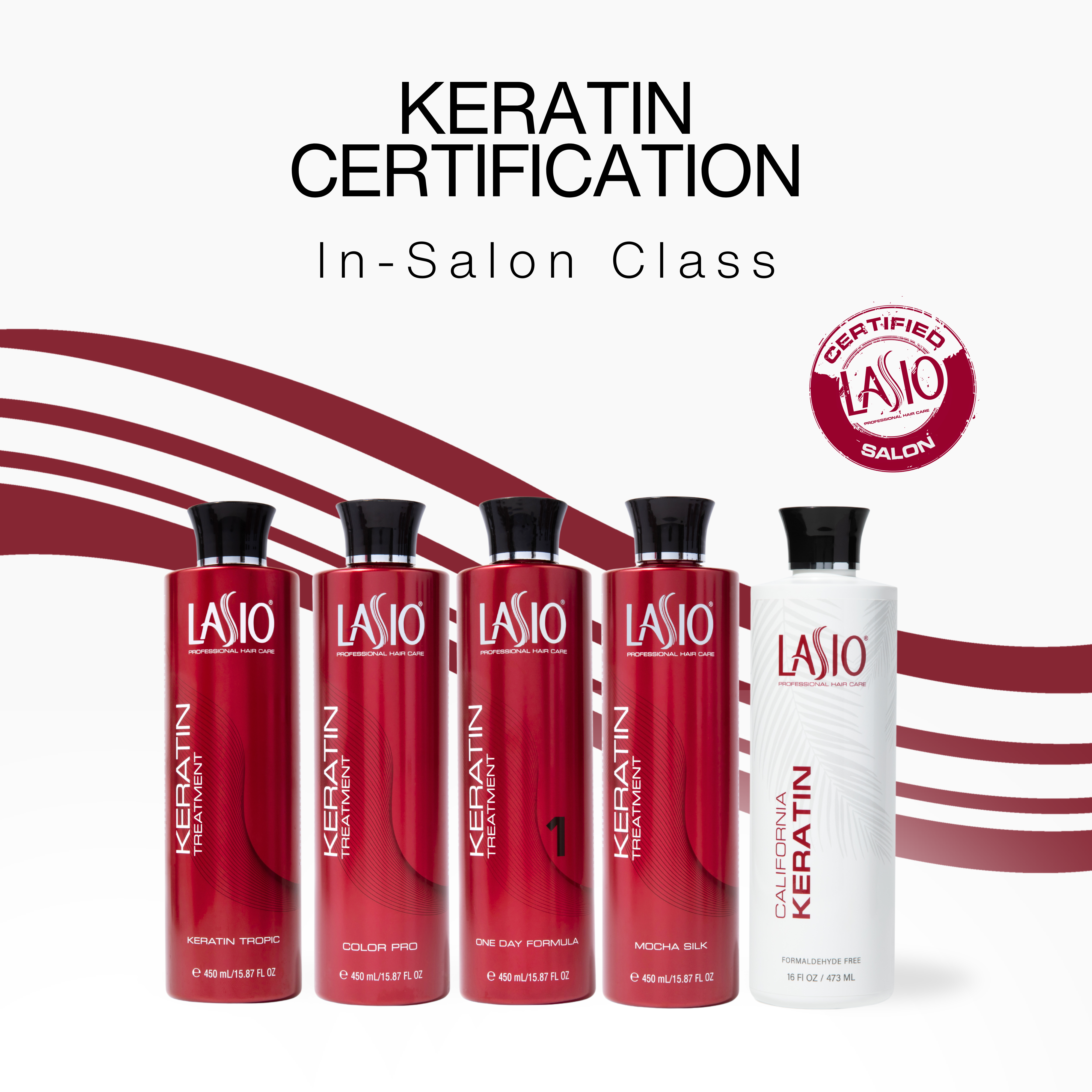 In-Salon Class: Lasio Keratin Certification – Lasio Professional Hair Care