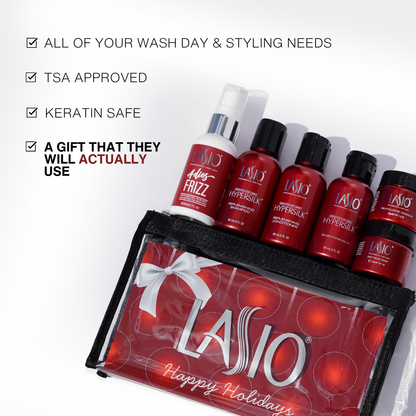 Holiday Edition | Fly Frizz-Free Travel Kit | TSA-Approved Mini Haircare