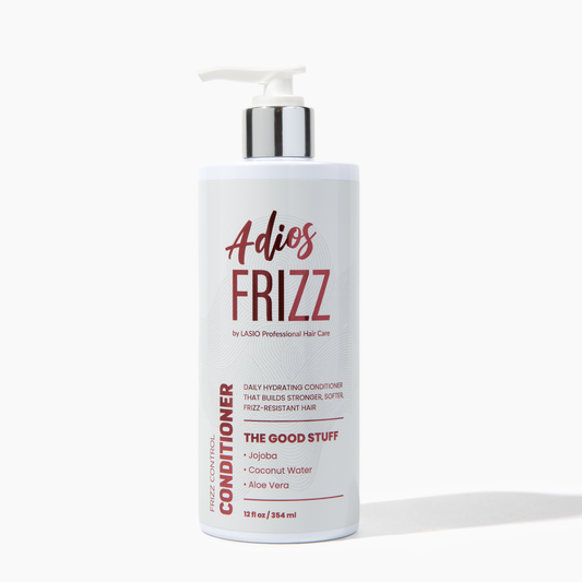 Adios Frizz Anti-Frizz Conditioner for Humidity Control | Keratin-safe | Color-safe