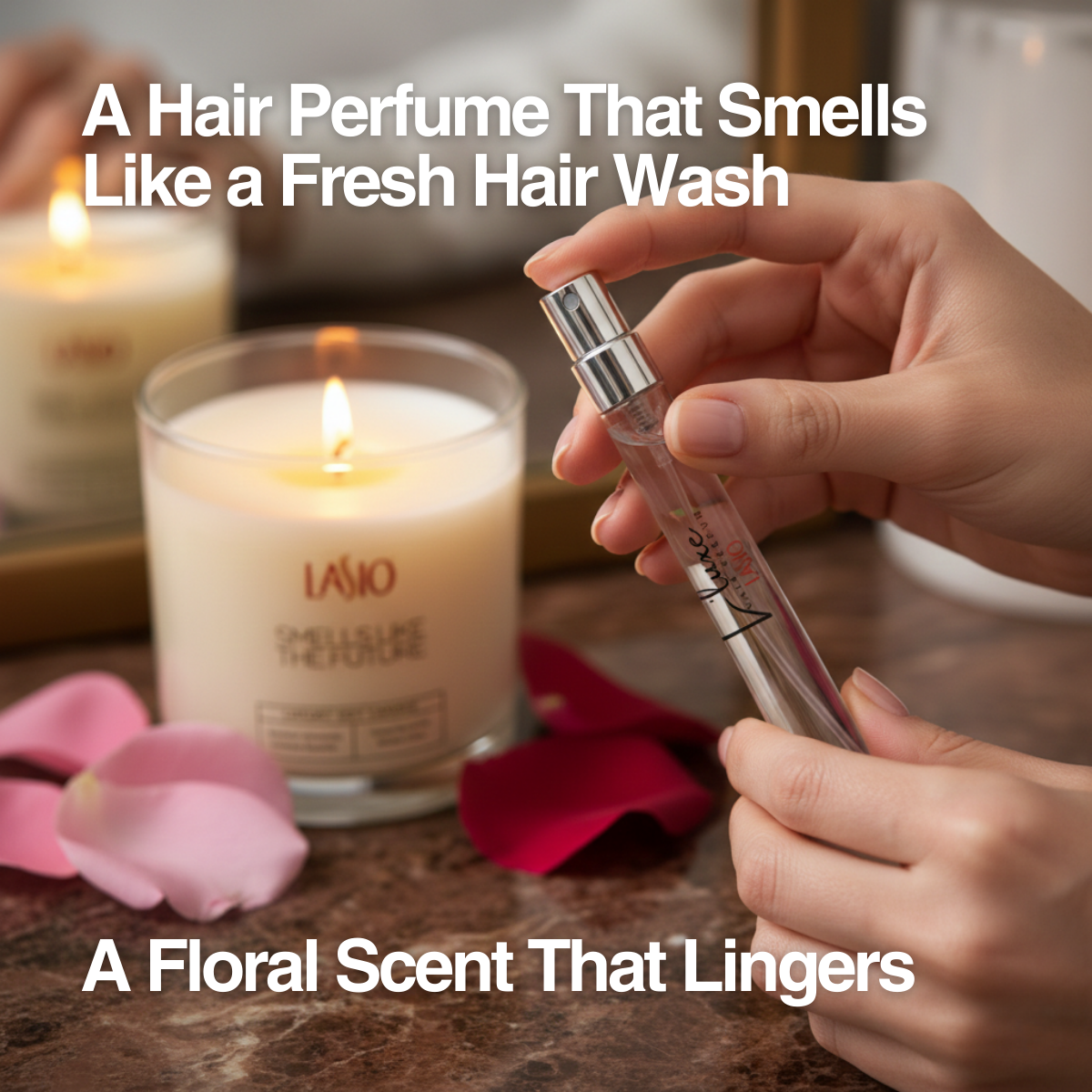 All My Loving | A Valentine's Day Bundle | Candle, Hair Perfume, & Adios Frizz