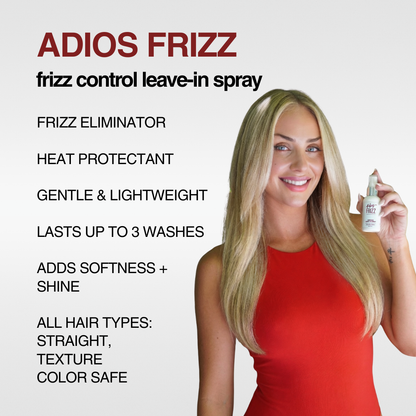 Fly Frizz-Free | Travel Kit | TSA-Approved Mini Haircare Essentials for Smooth, Frizz-Free Hair Anywhere