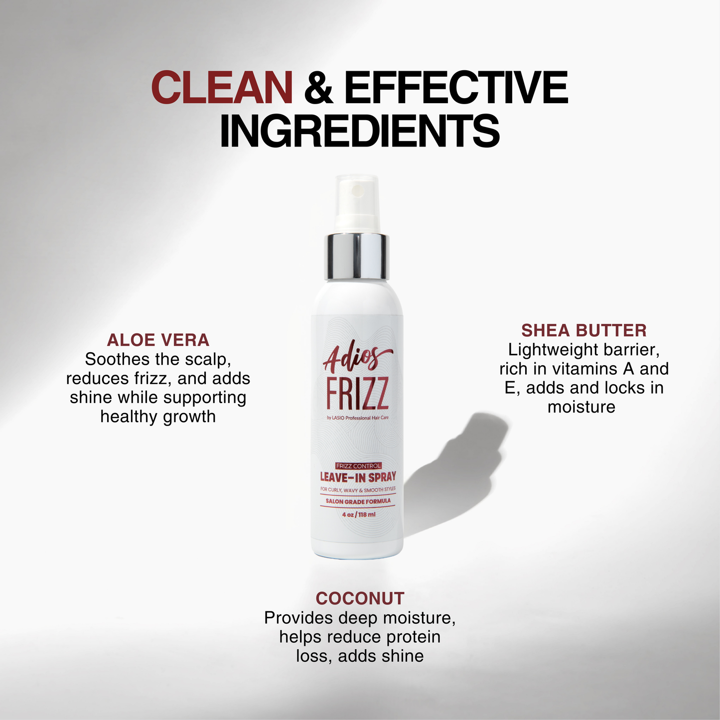 Adios Frizz | Heat Protectant Styling Spray