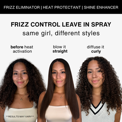 2oz Adios Frizz | Heat Protectant Styling Spray