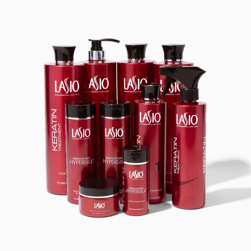Lasio Keratin Pro Kit | Complete Professional Keratin Starter System f ...