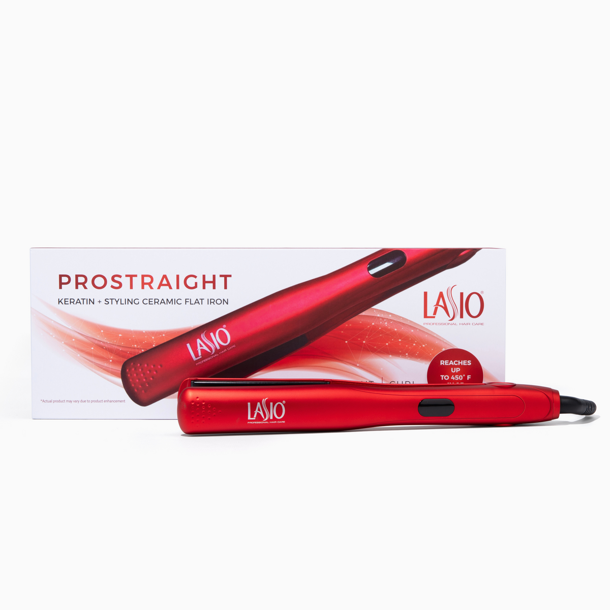 Lasio 1″ ProStraight Ceramic Flat Iron | Salon-Quality