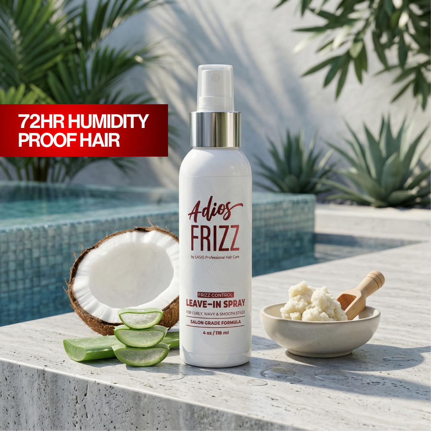 Adios Frizz | Heat Protectant Styling Spray